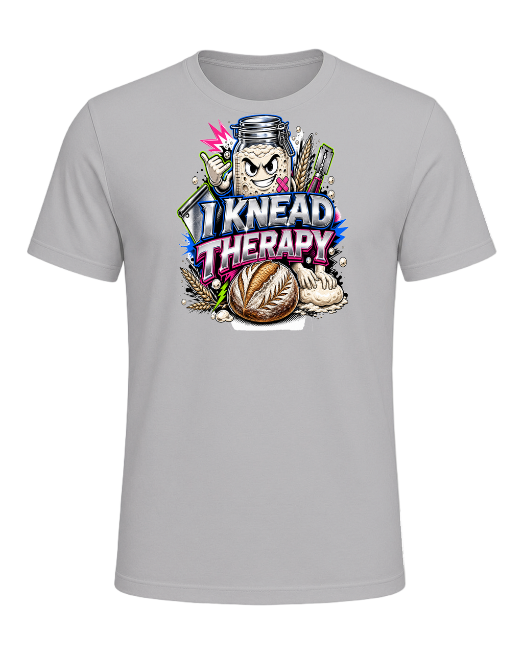 I KNEAD THERAPY — Athletic Heather