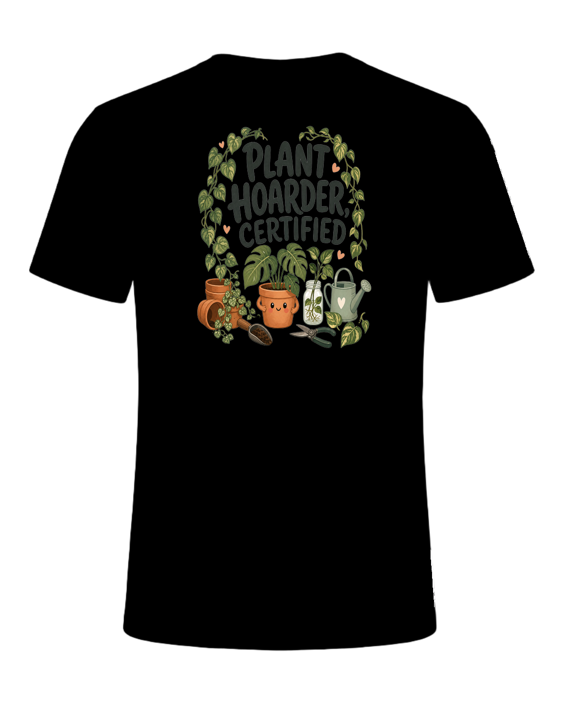 PLANT HOARDER, CERTIFIED — Black