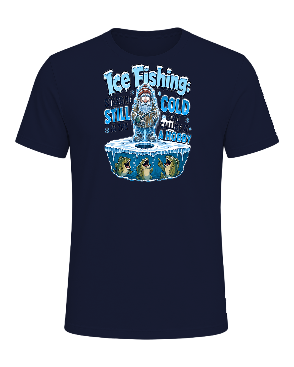 Ice Fishing Humor — Navy