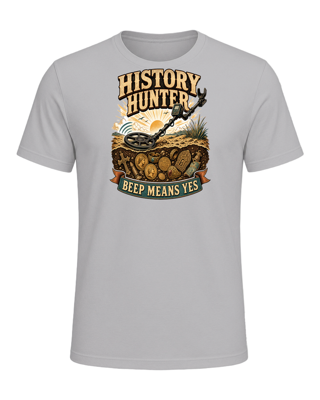 Metal Detecting — Athletic Heather