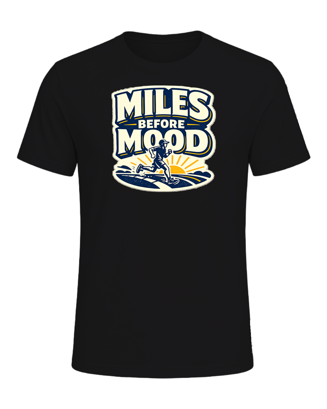 Miles Before Mood Tee — Dark Grey Heather
