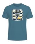 Miles Before Mood Tee — Heather Deep Teal