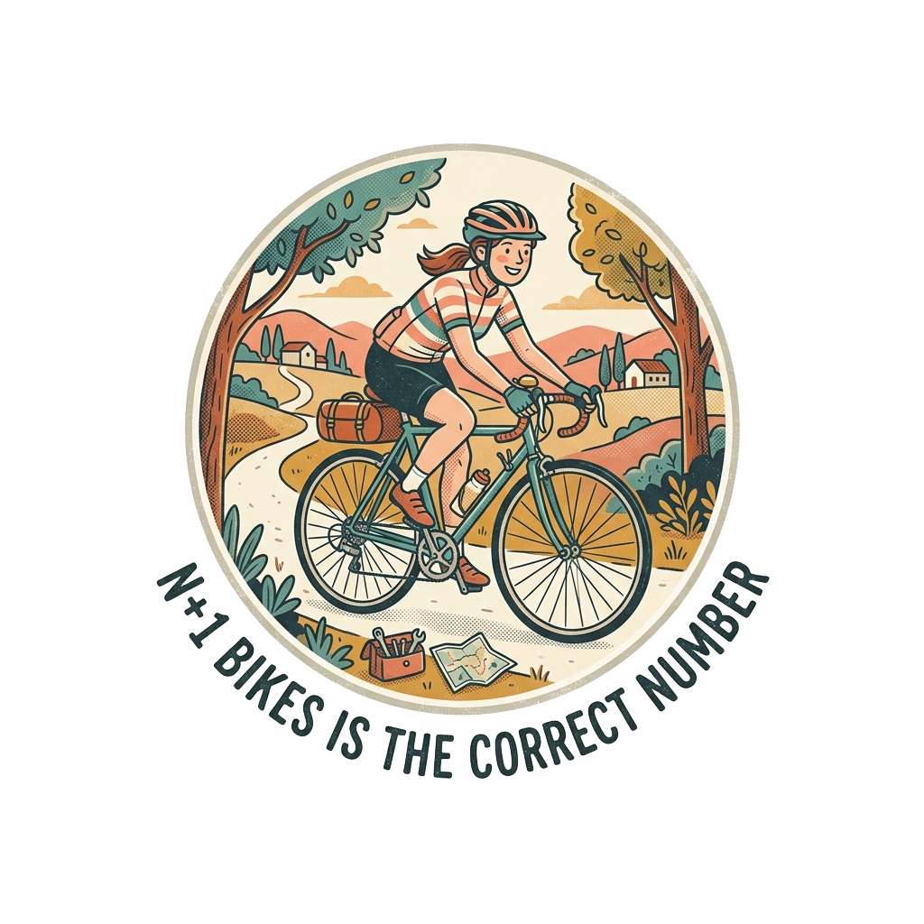N+1 BIKES IS THE CORRECT NUMBER
