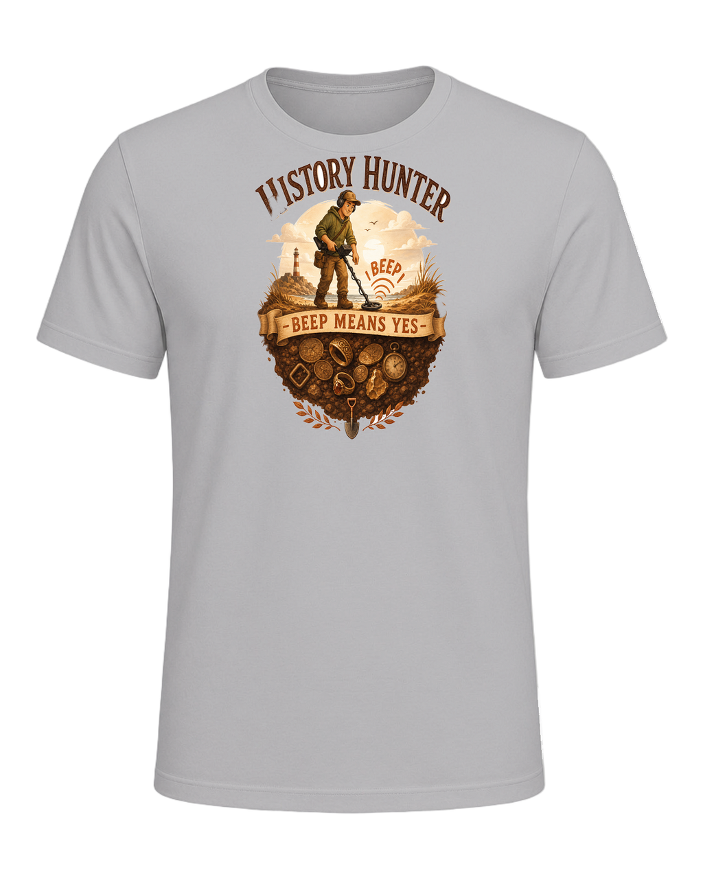 Metal Detecting — Athletic Heather