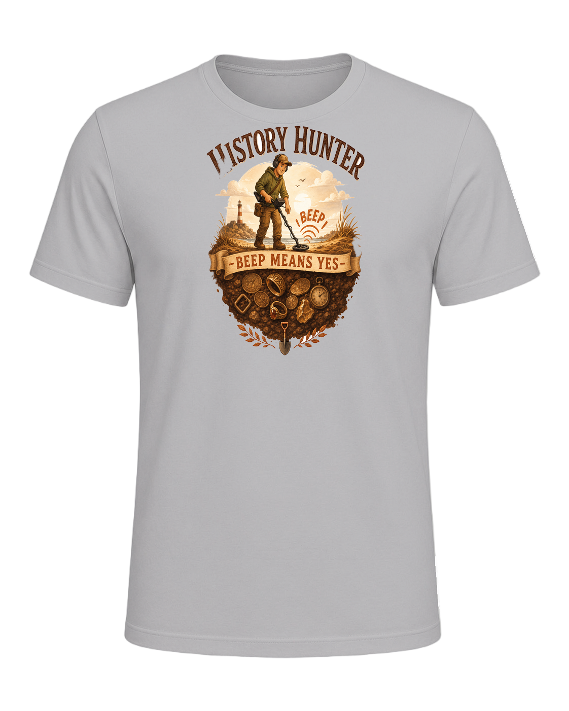 Metal Detecting — Athletic Heather