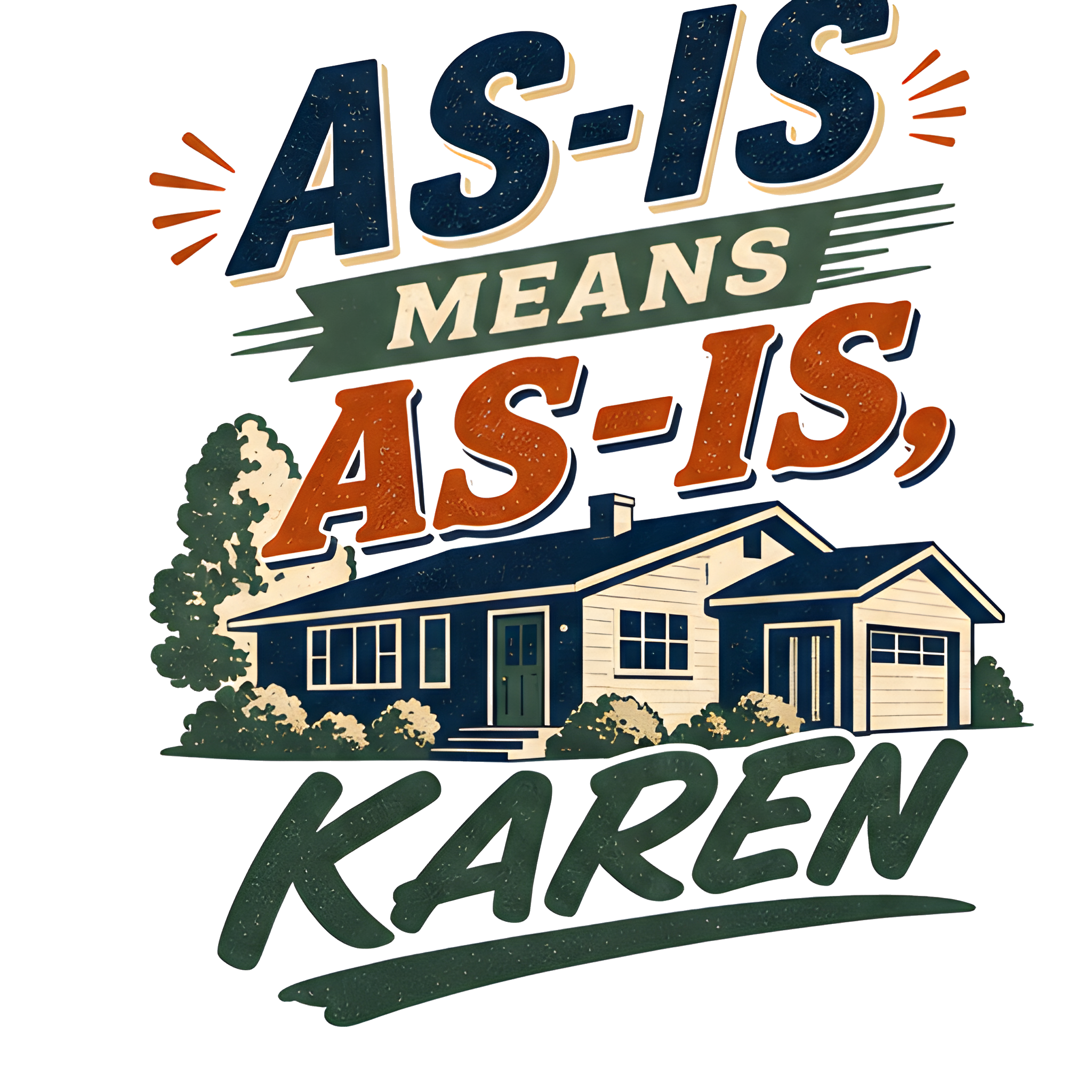 AS-IS MEANS AS-IS, KAREN