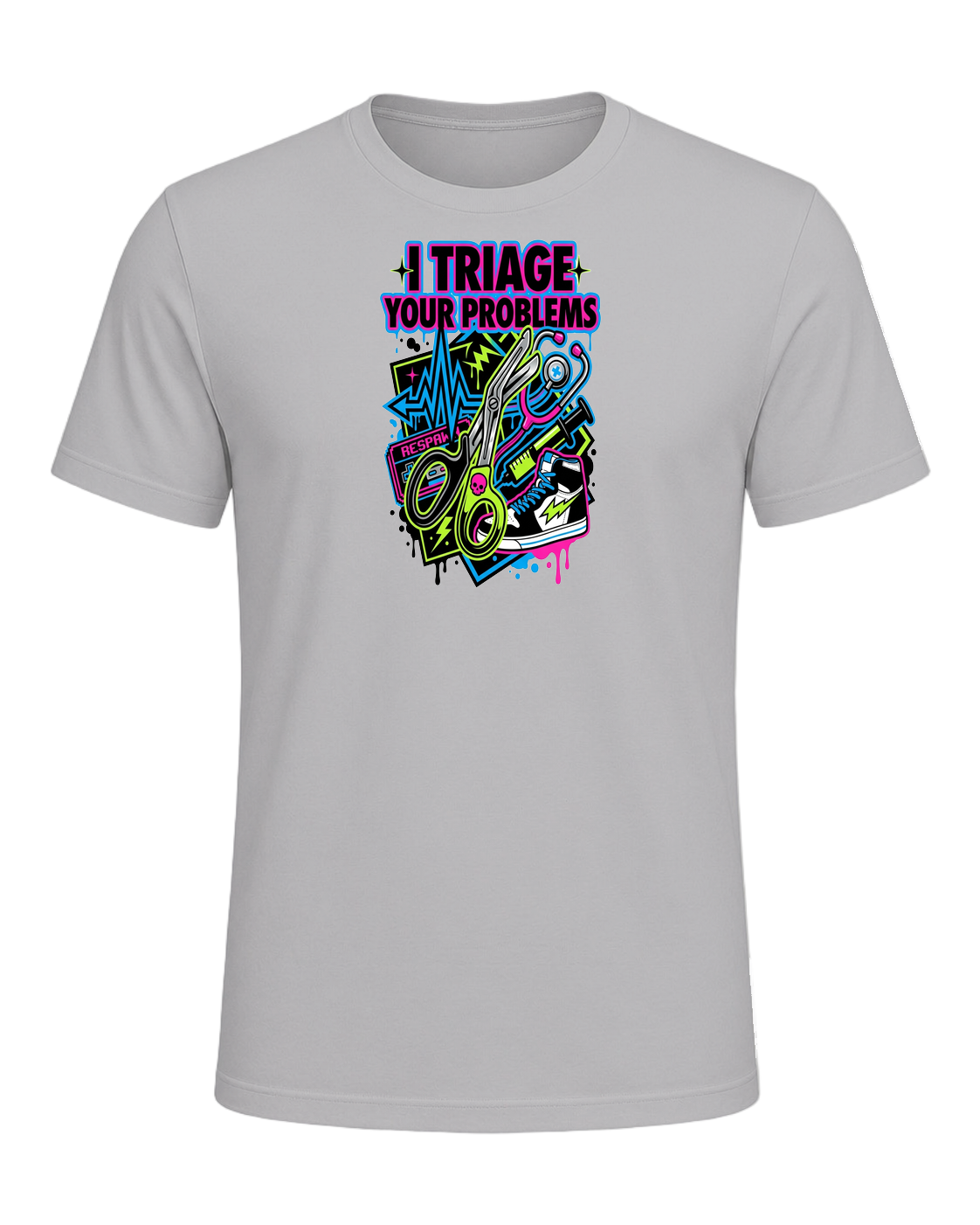 I triage your problems — Athletic Heather