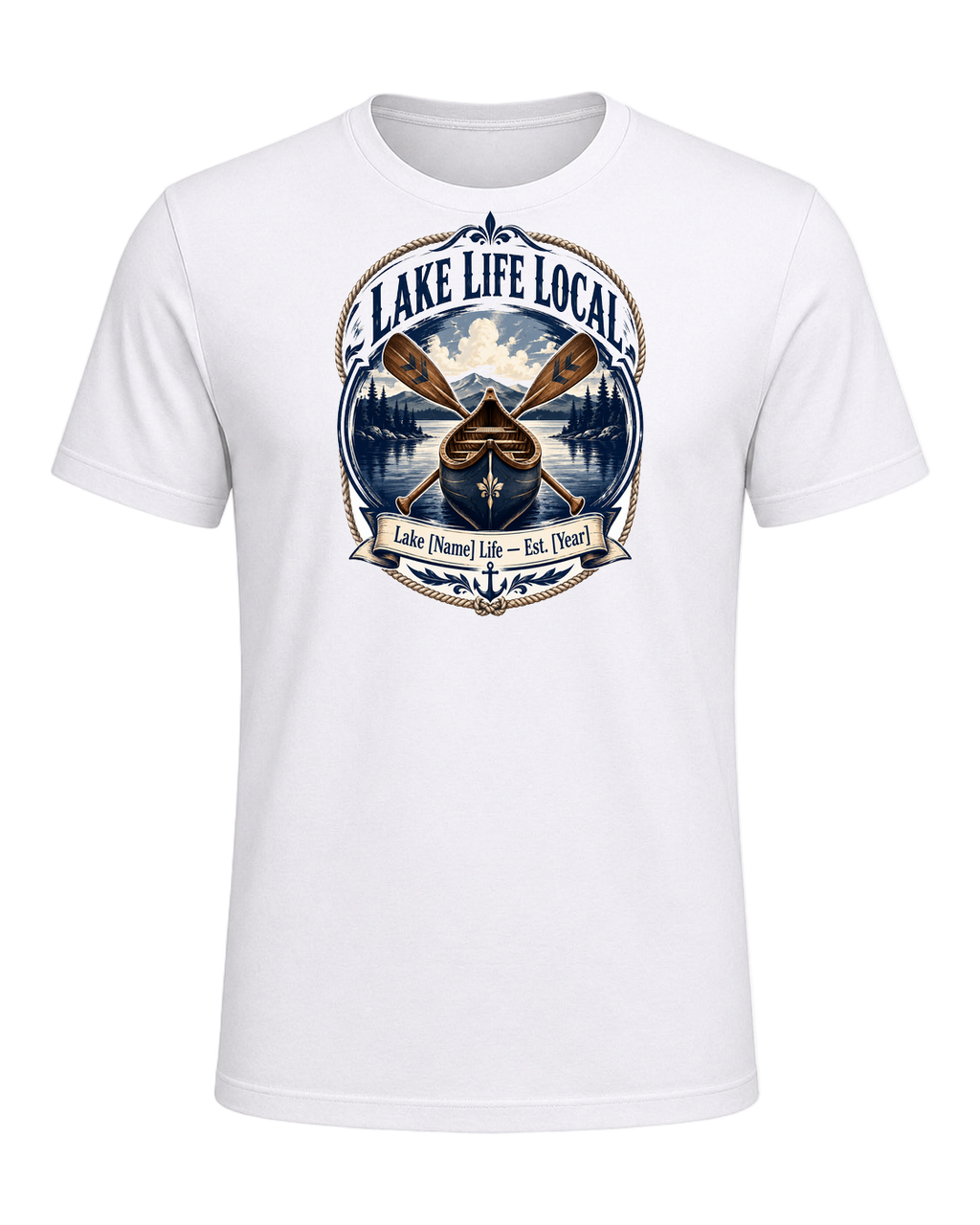 Lake Life Local — White