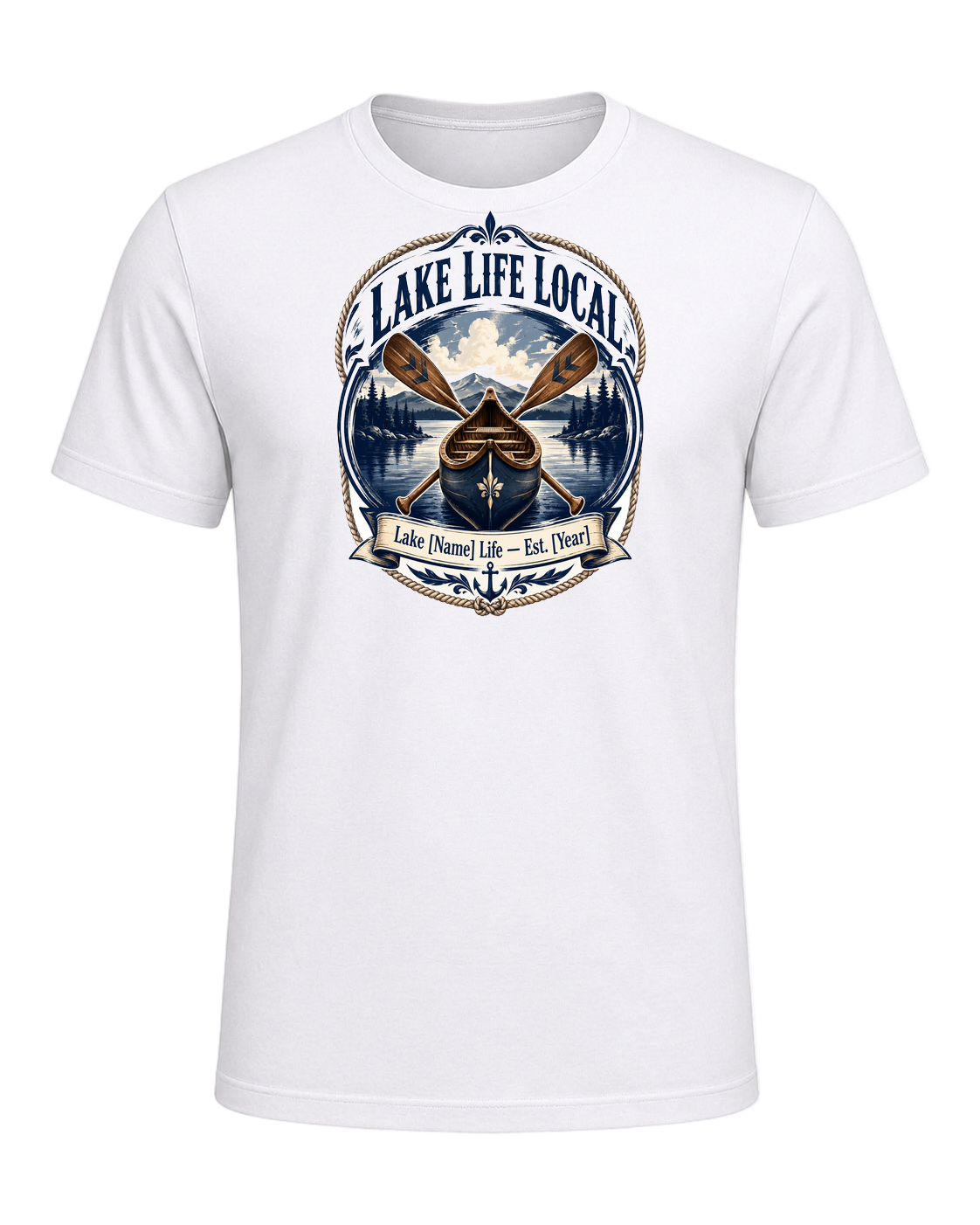 Lake Life Local — White