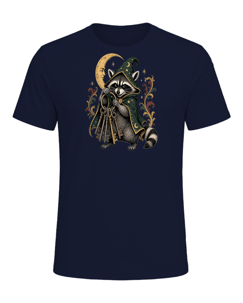 Raccoon Wizard Energy — Navy