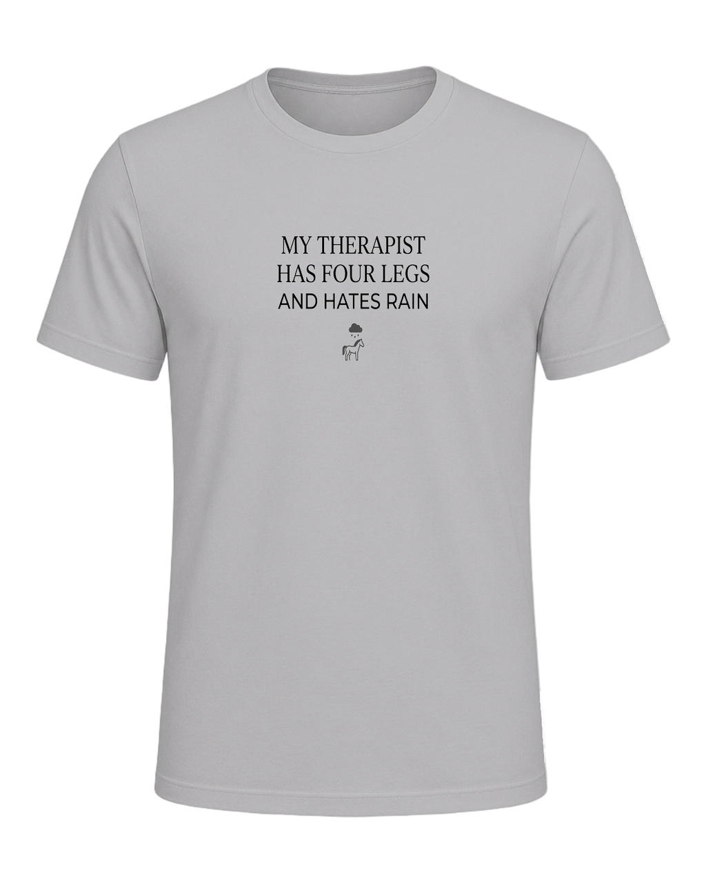 My Therapist Has Four Legs and Hates Rain — Athletic Heather