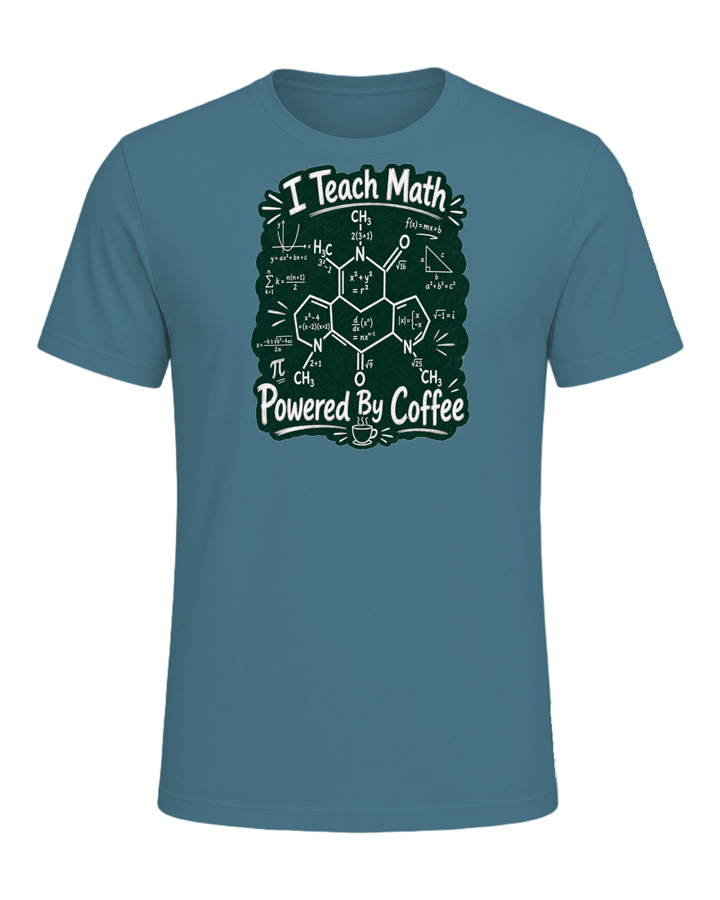 Math Teacher Humor — Heather Deep Teal