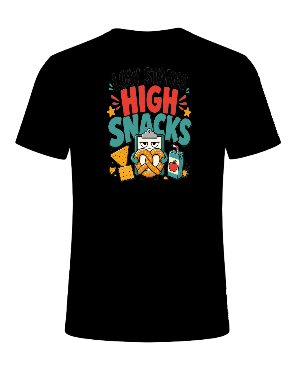 LOW STAKES HIGH SNACKS — Black