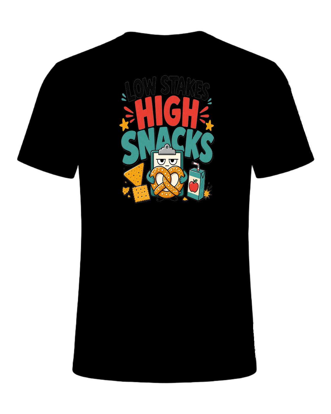LOW STAKES HIGH SNACKS — Black