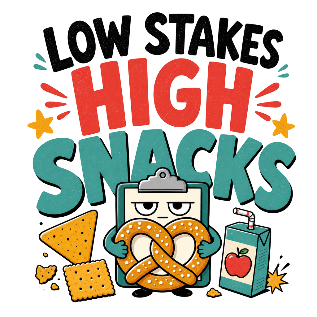 LOW STAKES HIGH SNACKS