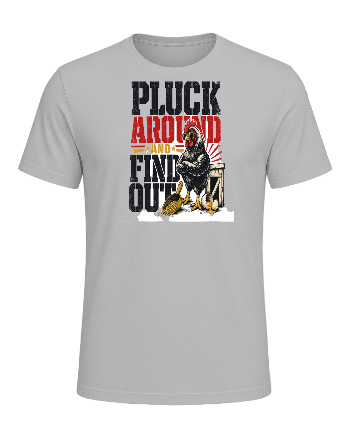 Pluck Around and Find Out — Athletic Heather