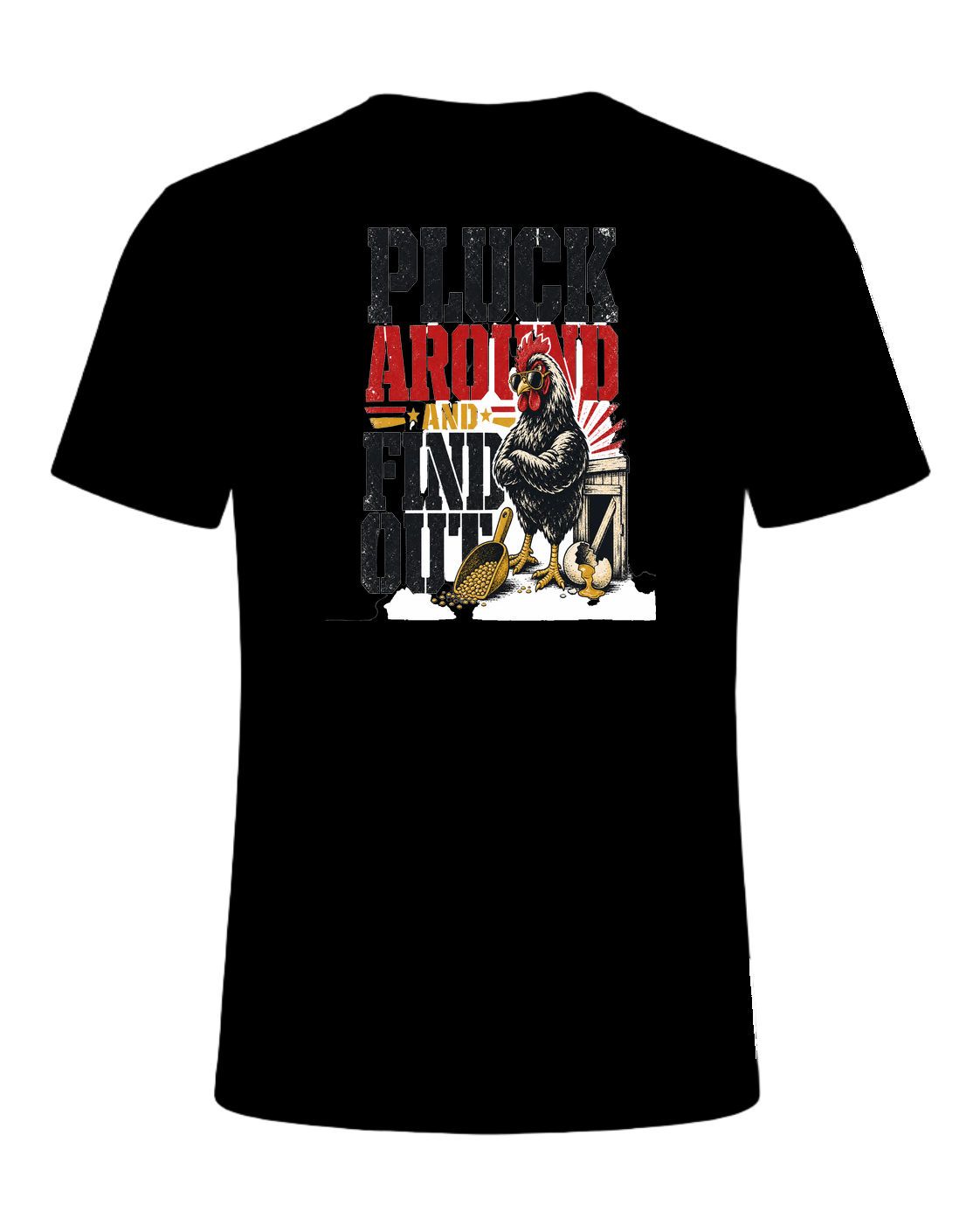 Pluck Around and Find Out — Black