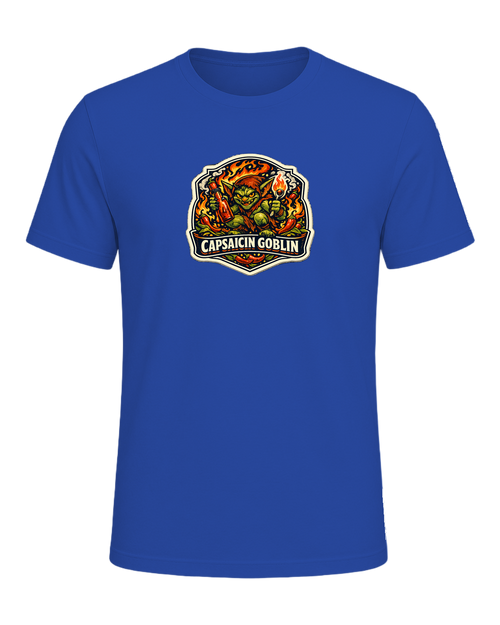 Capsaicin Goblin Tee — True Royal